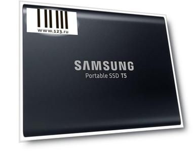 Внешний жесткий диск 1.8" USB3.1 1Tb Samsung T5 черный MU-PA1T0B/WW