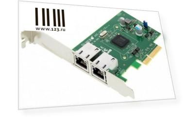 Сетевой адаптер SuperMicro AOC-SGP-I2 10/100/1000 Мбит/c PCI-E 2xRJ-45