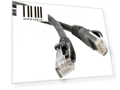 Патч-корд UTP 6 категории 1м Hyperline PC-LPM-UTP-RJ45-RJ45-C6-1M-LSZH-BK черный