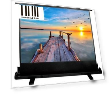 Экран Cactus 113x200см FloorExpert CS-PSFLE-200X113 16:9 напольный рулонный