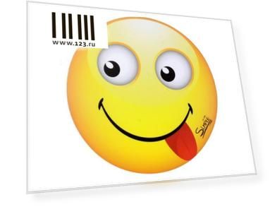 Коврик для  мыши CBR  Simple S9 "Smile"