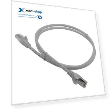 Кабель патч-корд F/UTP 5e кат. 7м. Lanmaster LAN-PC45/S5E-7.0-GY LSZH, серый