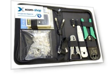 Набор инструментов 5bites TK031 LY-T2007C, LY-T2021, LY-501B, LY-CT007, RJ11+RJ45 PLUGS