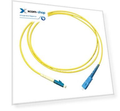 Патч-корд волоконно-оптический Vimcom LC-SC Simplex  20m 9/125