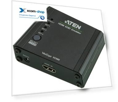 Адаптер Aten VC080-AT эмулятор EDID, HDMI, Female, без БП, (макс.разр.1920*1200 60Hz)