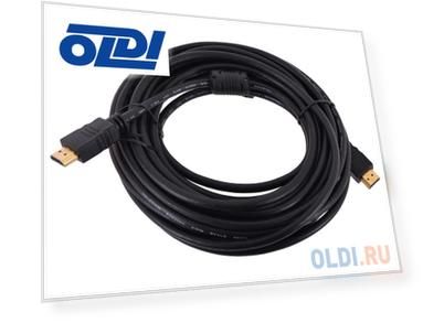 Кабель Telecom HDMI to HDMI (19M -19M) ver.1.4b, 2 фильтра, 7.5м, с позолоченными контактам <CG511D-7.5M>