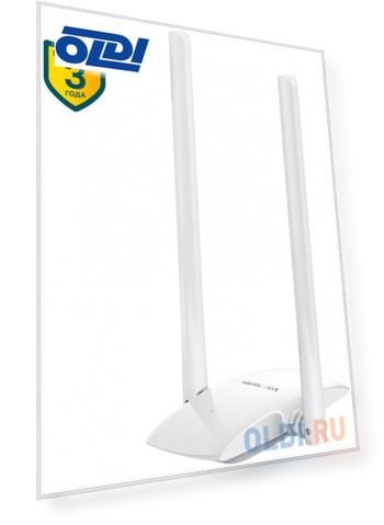 Адаптер Mercusys MW300UH N300 USB адаптер высокого усиления, две 5 дБи высокочувствительные антенны