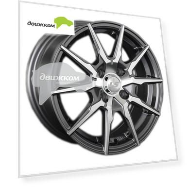Литые диски LS 6x14/4x100 ET40 D73,1 769 GMF (конус)