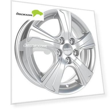 Литые диски Скад 5,5x14/4x100 ET38 D67,1 Крит Селена