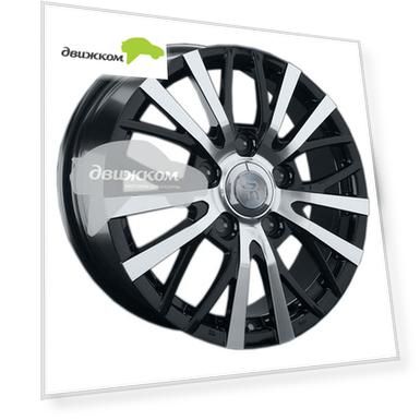 Литые диски Replay 8x18/5x150 ET56 D110,1 LX98 BKF (пш)