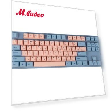 Серия: Cotton Candy, Модель: VA87MN2I, Тип переключателей: Cherry MX Brown, Цвет игровых клавиш: розовый