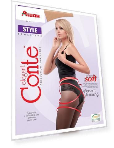 Колготки Conte Style nero 40 den, размер 3