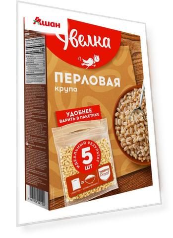 Перловая крупа в пакетах для варки