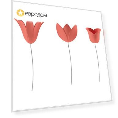 Декор для стен Umbra Bloomer 9 элементов, коралловый