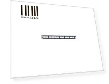 Патч-панель Panduit CPP24WBLY 19" 24 порта наборная черный