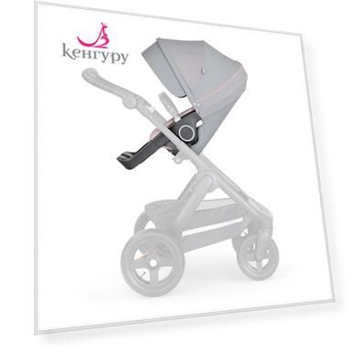 Прогулочный блок для коляски Stokke Xplory V6 и TRAILZ, Athleisure Pink