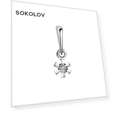 Вес: 0.57, price_kz: 84645, Длина: 13 мм, Высота: 3 мм, Ширина: 4 мм, Вставка: Бриллиант (природный) (1), Для кого: Для женщин, Материал: золото, Тип золота: белое, Проба золота: 585