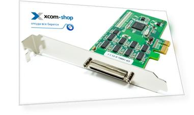 Плата MOXA CP-168EL-A w/o Cable 8-port RS-232, PCI Express, 921.6 Kbps