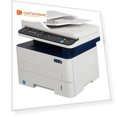 МФУ лазерный XEROX WorkCentre WC3225DNI, A4, лазерный, белый [3225v_dniy]