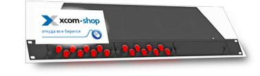 Кросс оптический стоечный TopLAN КРС-Top-1U-16FC/U-OS2-BK 19", 16 FC/UPC адаптеров, одномодовый, 1U, черный, укомплектованный