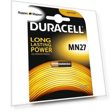 Батарейка Duracell MN27, в упаковке: 1 шт.