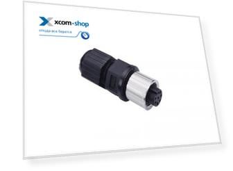 Разъем MOXA M12A-8PFF-IP68 Field-installation A-coded screw-in 8-pin connector, female conn, female pin