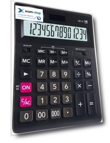 Калькулятор настольный Casio GR-14-W-EP