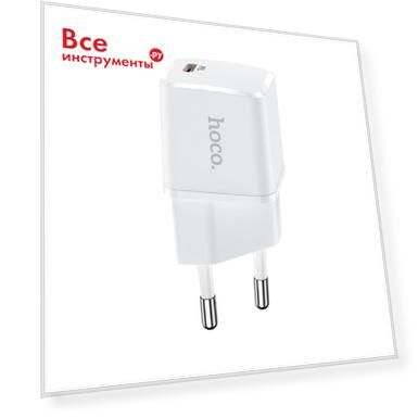 Цвет: белый, Для Apple: да, Вес нетто: 0.046, Тип товара: сетевой адаптер, Длина кабеля: 0.000, Наличие кабеля: нет, Быстрая зарядка: да, Индикатор заряда: нет, Выходная мощность: 20.000, Выходной ток на порт: 3.000