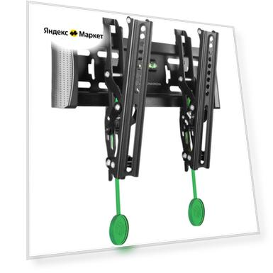 Кронштейн для ТВ 17"-37" TM4 черный