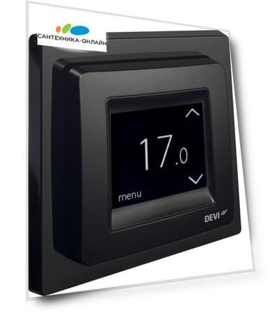 Терморегулятор Devi Touch black