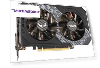 Видеокарта ASUS NVIDIA GeForce GTX 1660 Ti 6 ГБ (TUF-GTX1660TI-O6G-GAMING)
