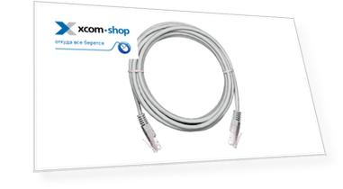 Кабель патч-корд U/UTP 5e кат. 1м Netlan EC-PC4UD55B-BC-PVC-010-GN-10 2хRJ45/8P8C 26AWG(7x0.16 мм), чистая медь, PVC нг(B), зеленый, уп/10шт