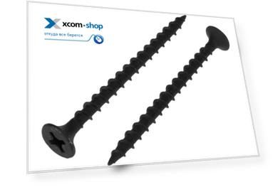 Саморез KRANZ 1133-3555-1 гипсокартон-дерево 3.5х55, (5500 шт./уп.)
