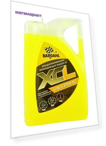 Антифриз BARDAHL 7103 концентрат, G12+, желтый, 5 л